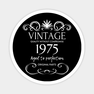 Vintage 1975 - Birthday Gift For Men Magnet